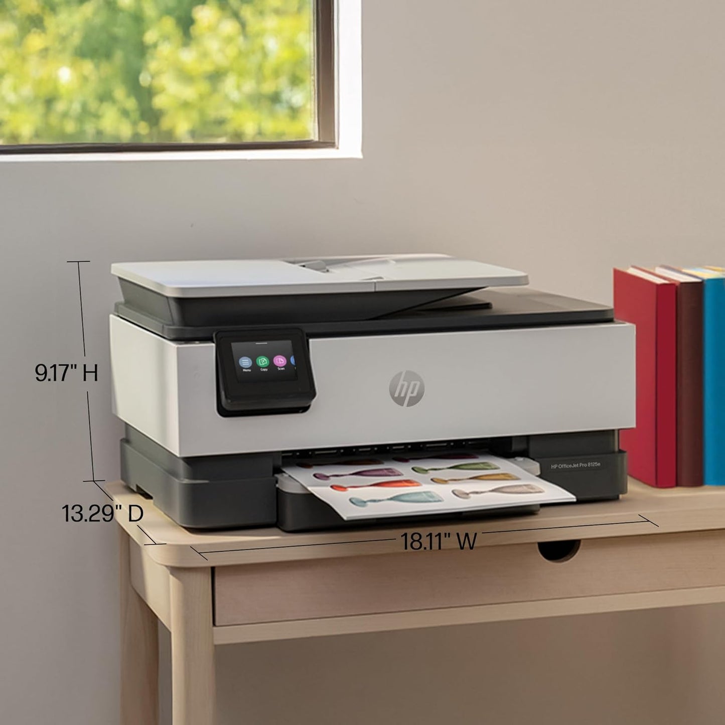 HP OfficeJet Pro 8125e Wireless All-in-One Color Inkjet Printer