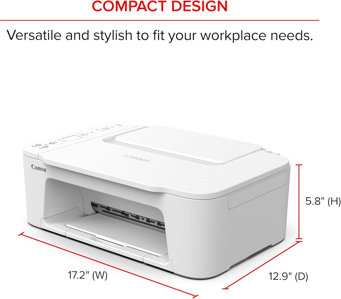 Canon PIXMA TS3720 Wireless All-in-One Inkjet Printer