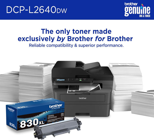 Brother Compact Multifunction Monochrome Laser Printer | DCPL2640DW
