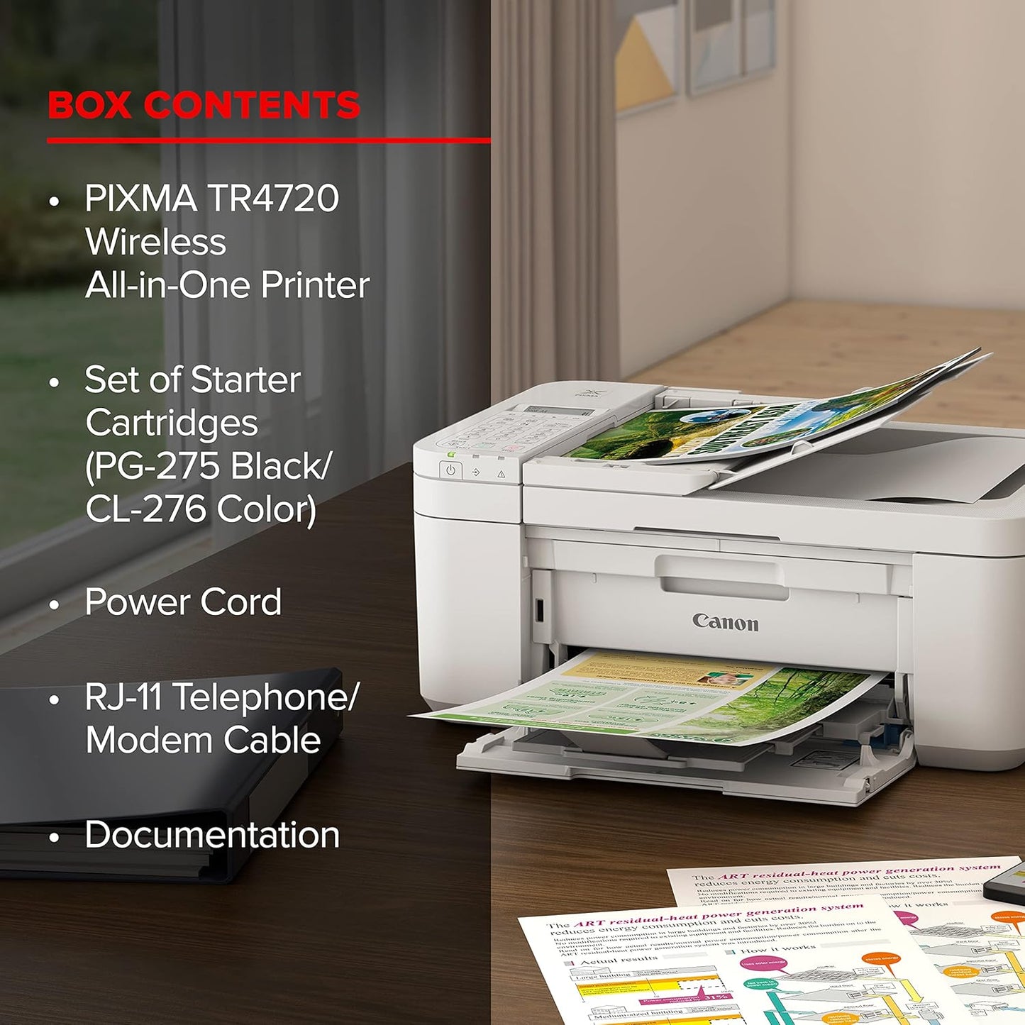 Canon PIXMA TR4720 Wireless All-in-One Inkjet Printer