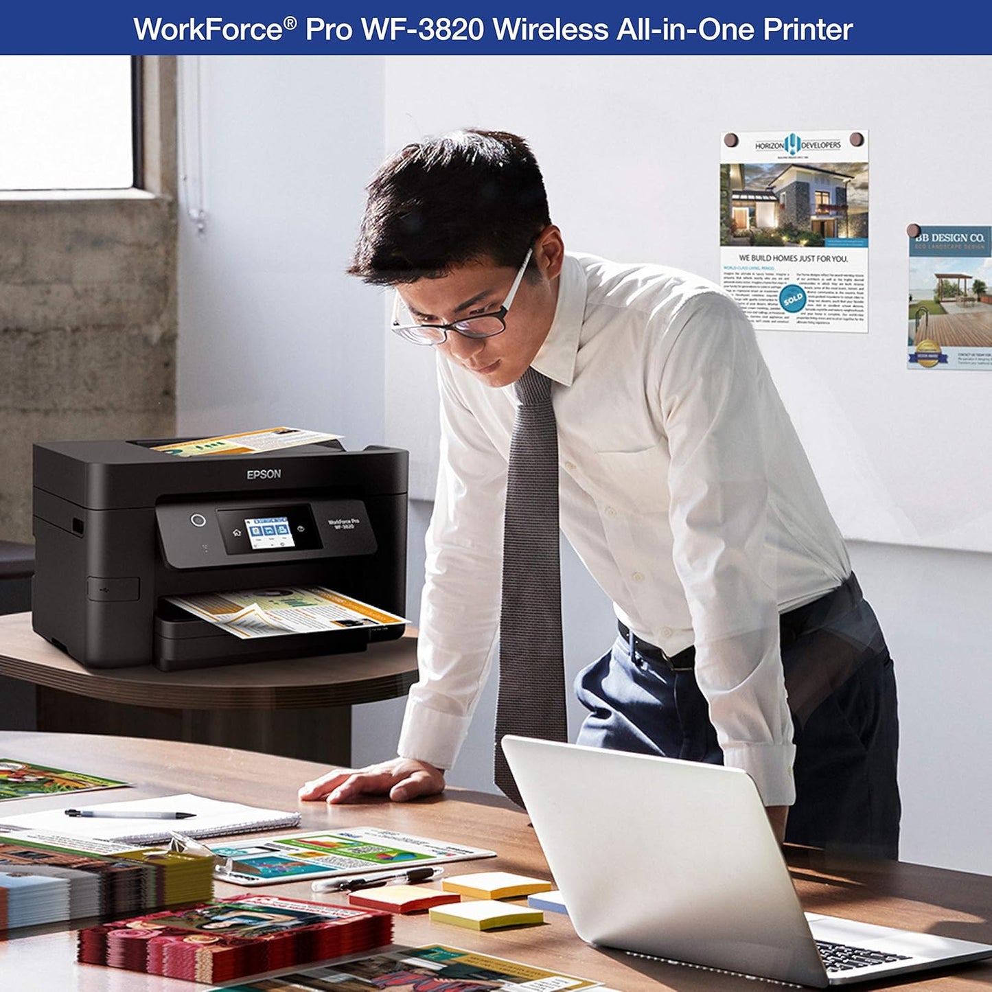 Epson WorkForce Pro Wireless All-in-One Printer | WF3820